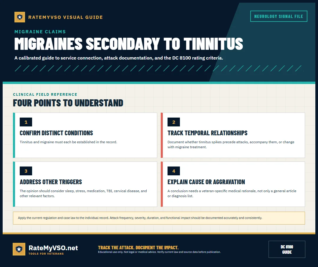 Four-step guide covering diagnoses, timing, other triggers, and medical rationale.